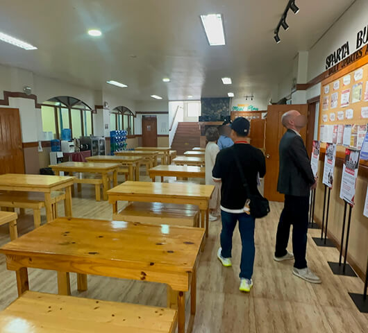beci 베씨 스파르타 어학연수 복도
