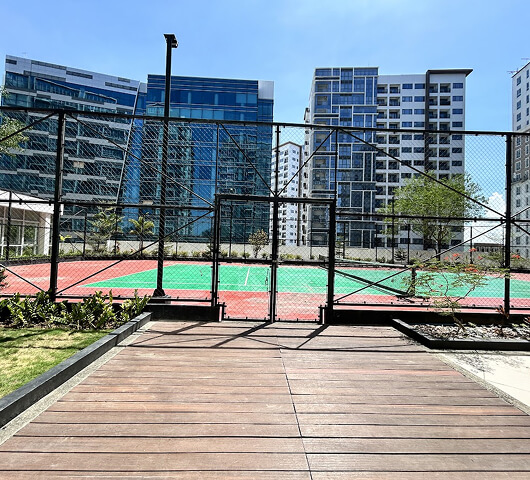 필리핀 세부 어학연수/가족연수 피자어학원 농구장