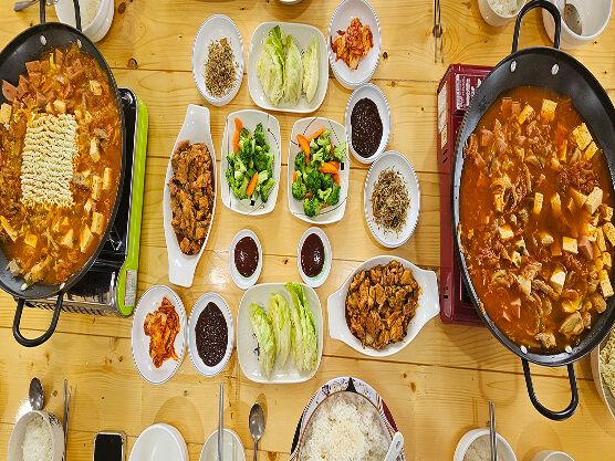 어학원 식사 예시 13