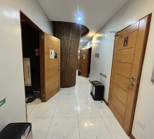 필리핀 세부 아이티파크 큐큐 qq어학원 기숙사 복도2