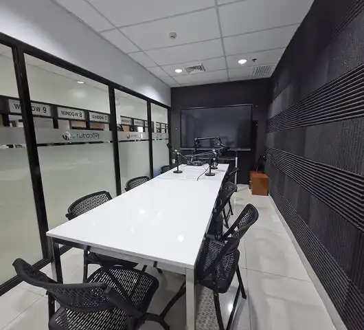 ev어학원 어학연수 녹음 그룹 강의실