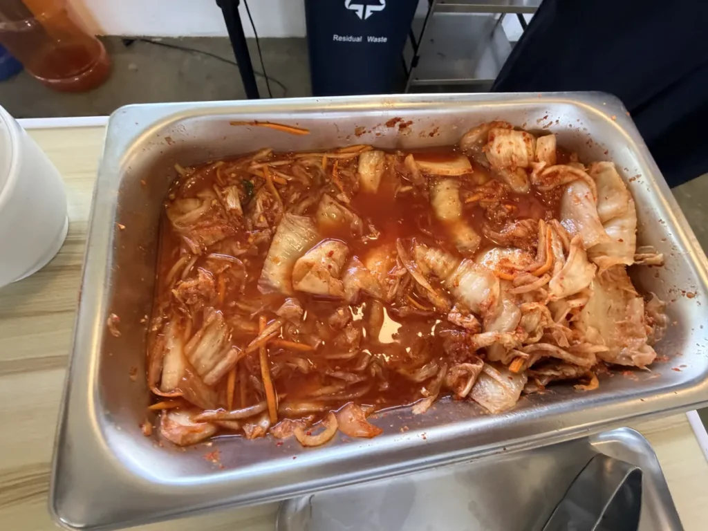 필리핀 바기오 BECI어학원 김치찌개 매콤한 메인 요리