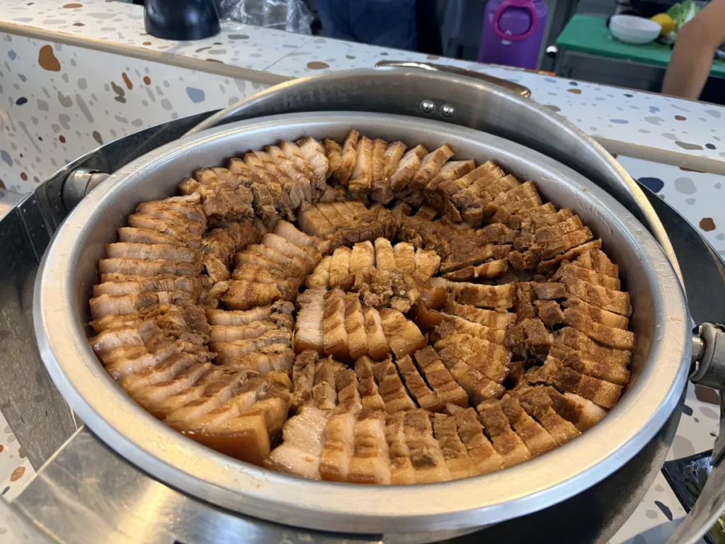 필리핀 바기오 E-Edu어학원 식당 삼겹살 수육 보쌈 메뉴
