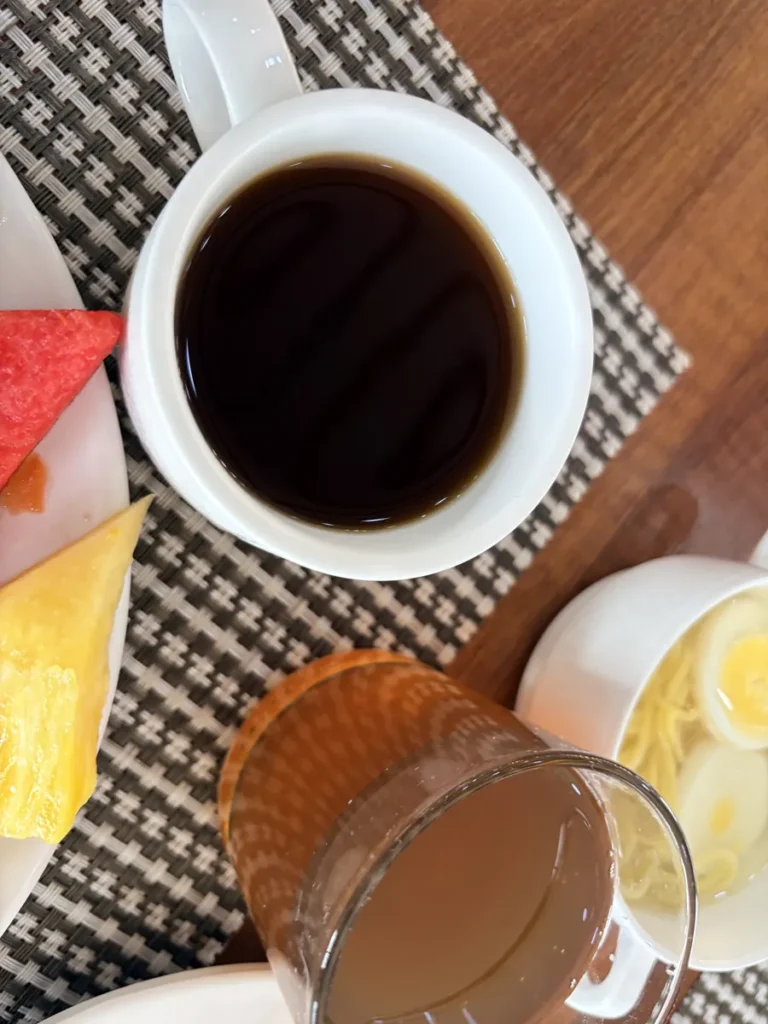 필리핀 세부 BESTA어학원 라메디 식당 아메리카노 커피