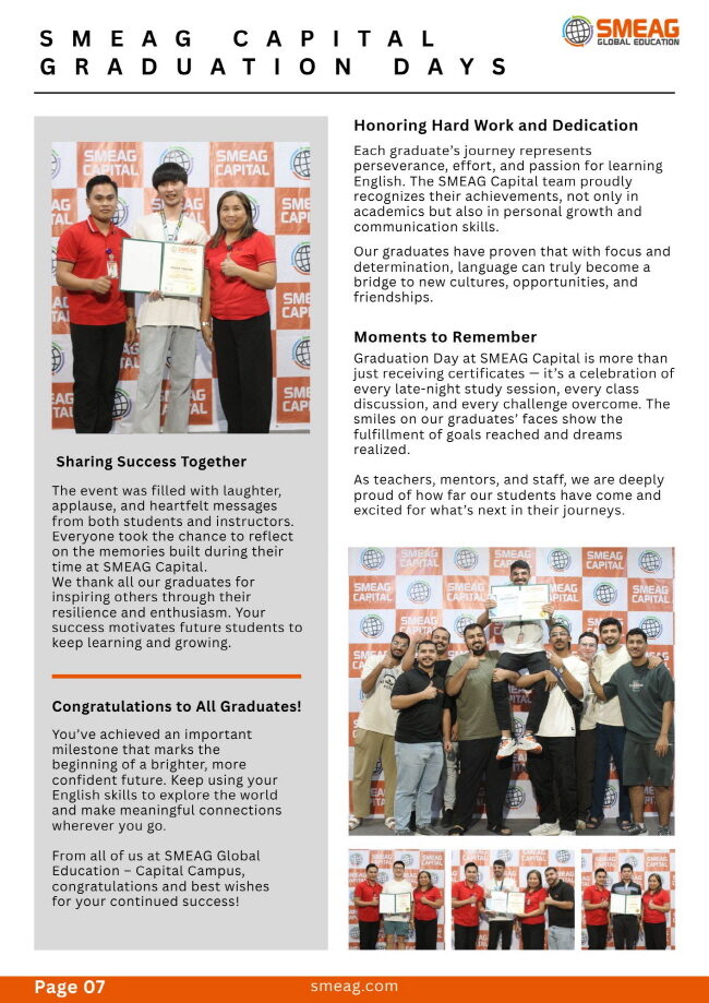 필리핀 세부 SMEAG 어학원 11월 뉴스레터8