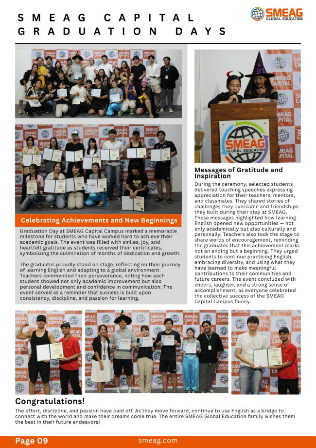 필리핀 세부 SMEAG 어학원 11월 뉴스레터10