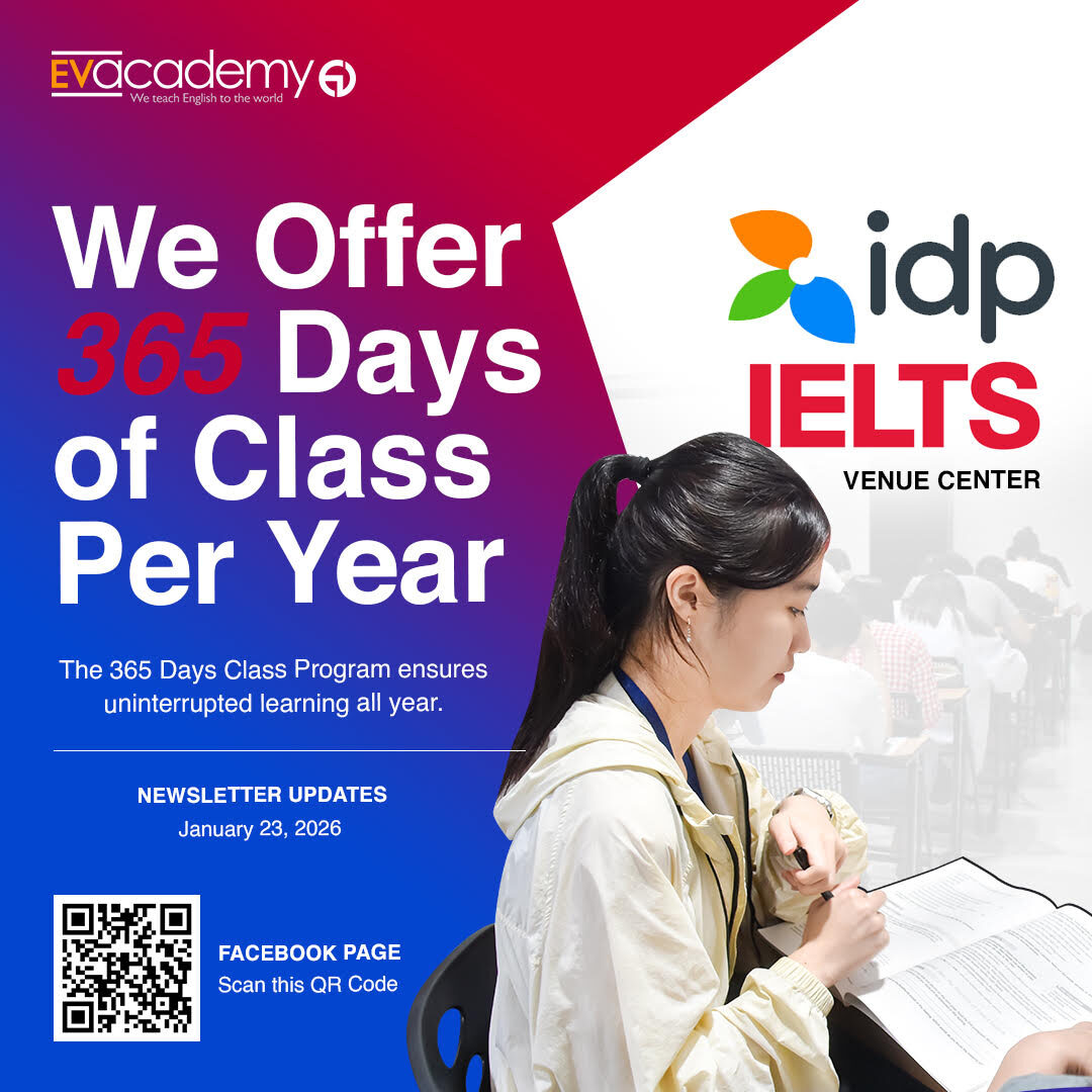 필리핀 세부 EV 어학원 1월 넷째주 뉴스레터1