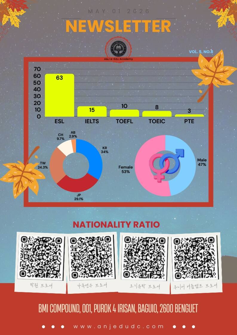 필리핀 바기오 E-EDU 어학원 에코 4월 마지막주 뉴스레터8